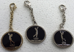 Devanet custom designed golf keyrings